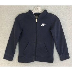 Nike Boys Hoodie Youth Large (6-7 yrs) Pullover Sweater‎ Blue Sweatshirt